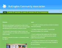 Tablet Screenshot of bullingdon-community-centre.co.uk